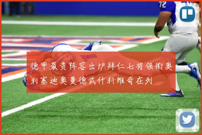 德甲最贵阵容出炉拜仁七将领衔奥利塞迪奥曼德武什科维奇在列
